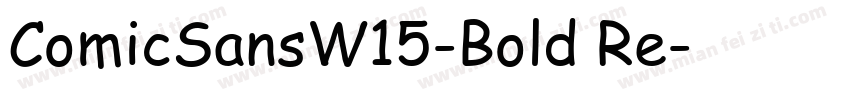 ComicSansW15-Bold Re字体转换